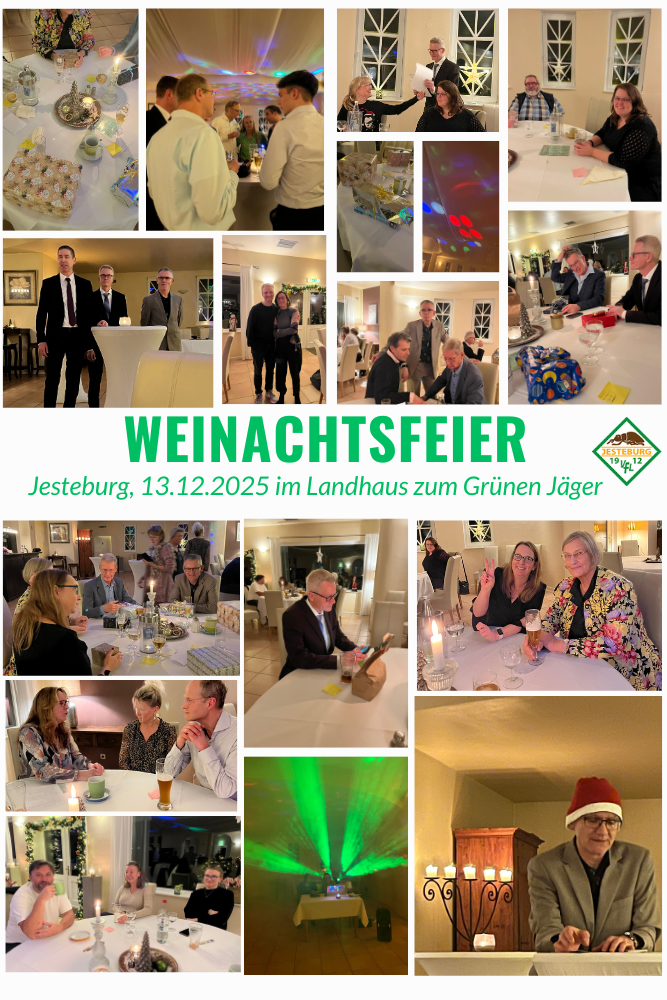 Erste Fotos Weihnachtsfeier 2025